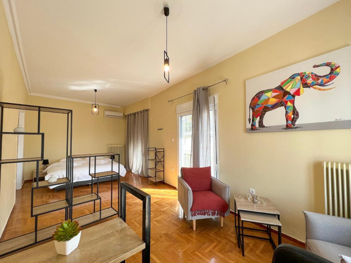 Chiou Spacious 90Sqm Apt In Athén Kültér fotó