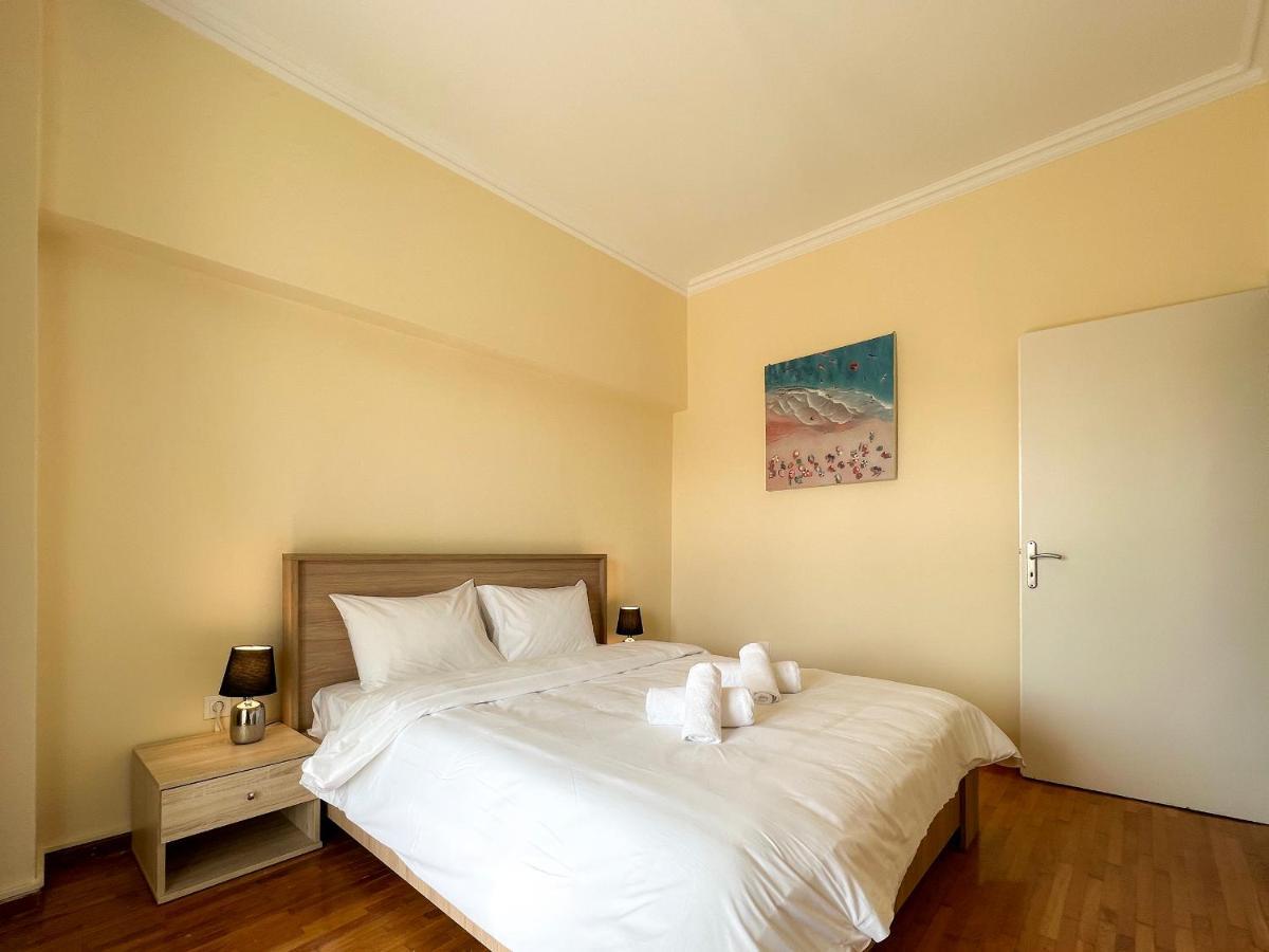 Chiou Spacious 90Sqm Apt In Athén Kültér fotó