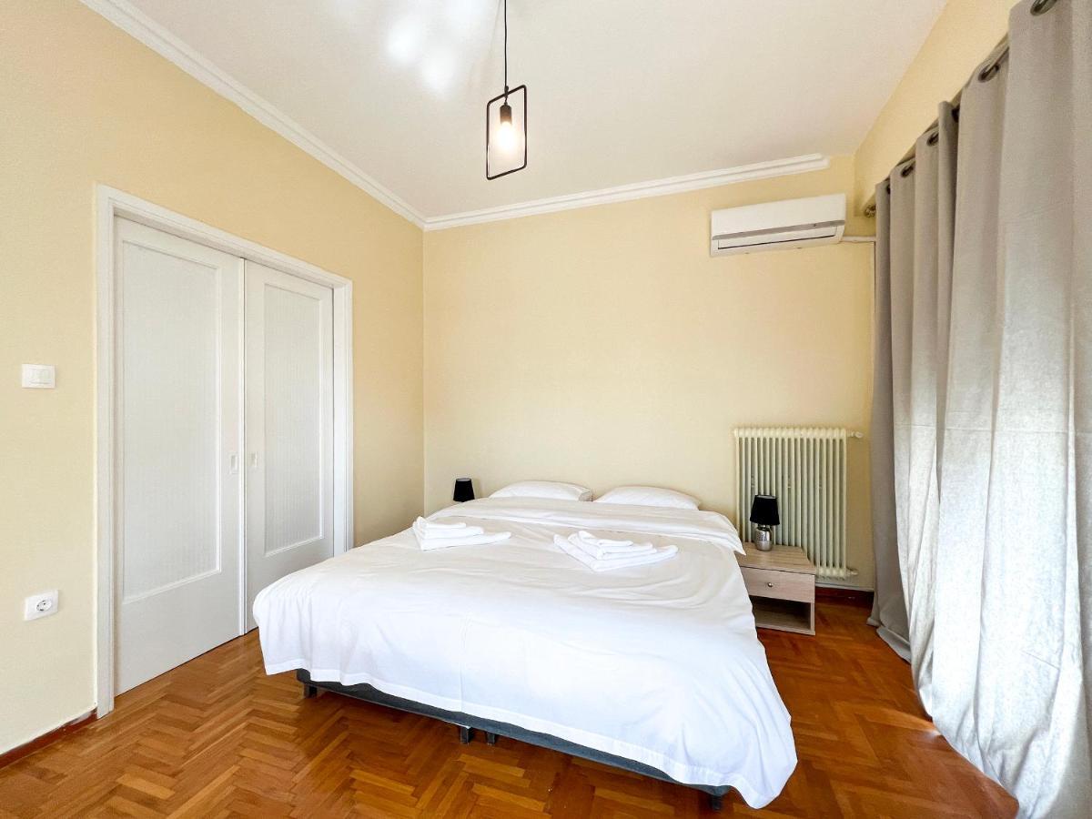 Chiou Spacious 90Sqm Apt In Athén Kültér fotó