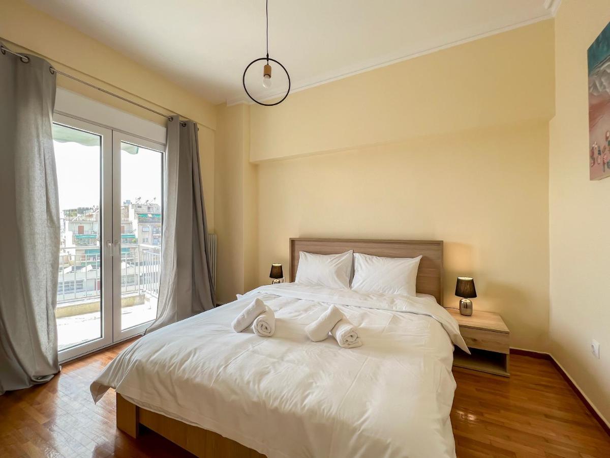 Chiou Spacious 90Sqm Apt In Athén Kültér fotó