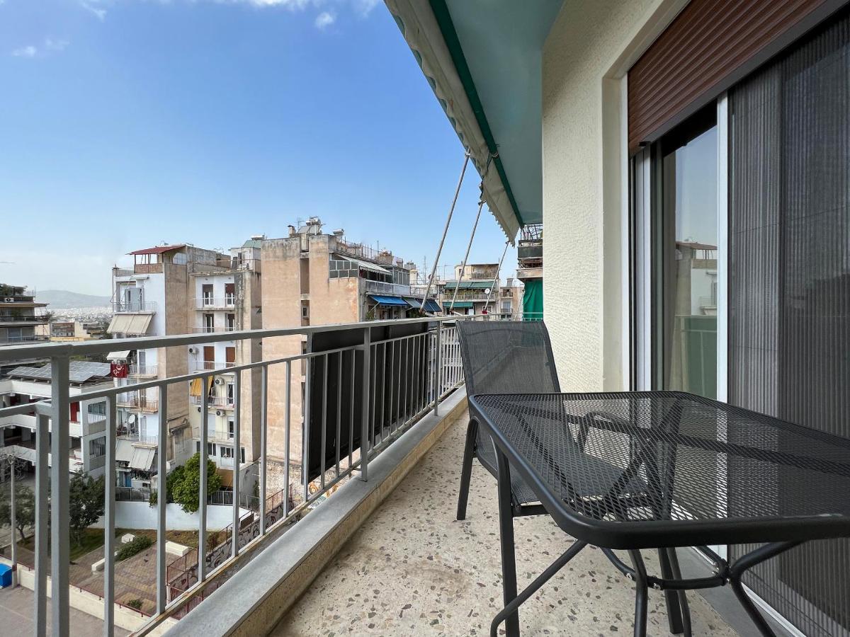 Chiou Spacious 90Sqm Apt In Athén Kültér fotó